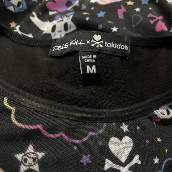 Dolls Kill X Tokidoki  bodycon dress size MEDUIM - Picture 3 of 12